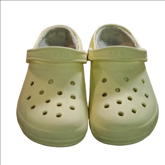 CROCS Shoes - (Buy 3 Pairs For $5.00) Yellow crocs , men size 9 / wonens size 8